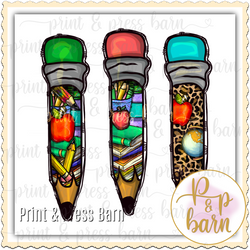 Pencil Trio