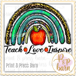Teach Love Inspire Rainbow 103