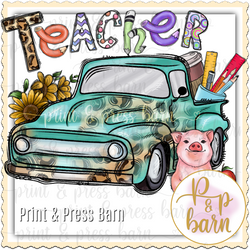 Teacher Leopard Truck