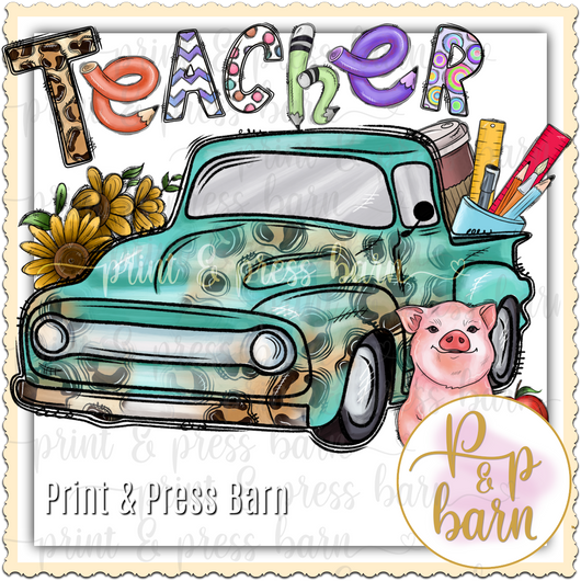 Teacher Leopard Truck