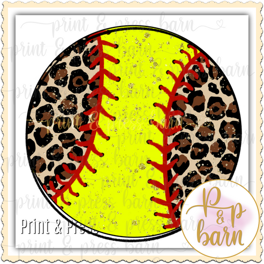 Softball Leopard