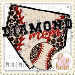 Diamond Mom Ball Baseball