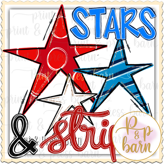 Stars and Stripes Stars