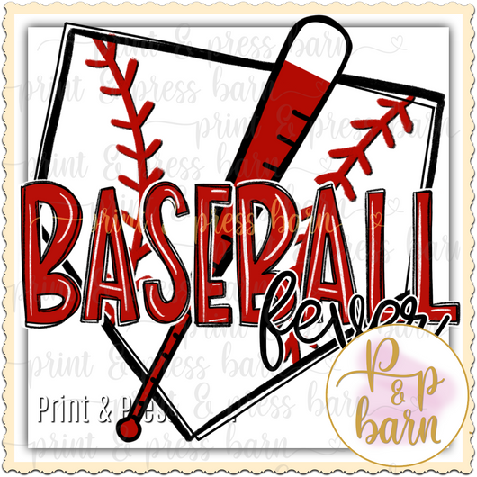 Baseball Fever Plate 2