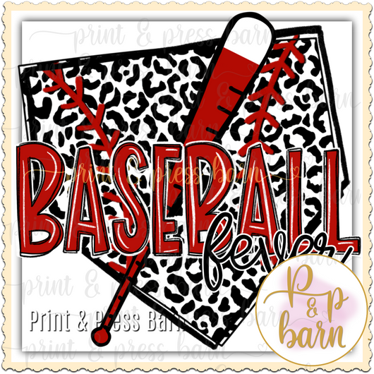 Baseball Fever PLate