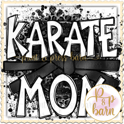 Karate Mom- Black