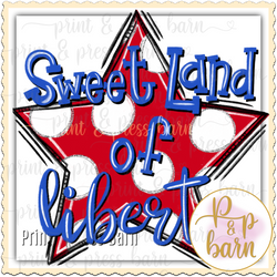 Sweet Land of Liberty Red