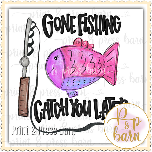 Gone Fishing Girl