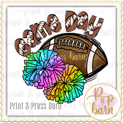 Football Game Day- Rainbow