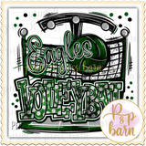 Eagle Volleyball Collage- green black