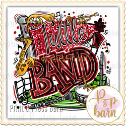 Tuttle Band Collage- red