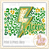 Falcon Bolt- green gold