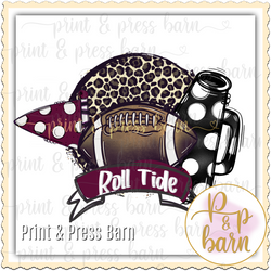 Roll Tide Leopard Football