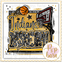 Indian Basketball Collage