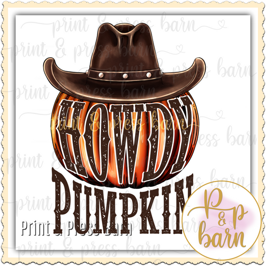 Howdy Pumpkin