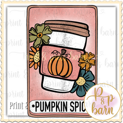 Pumpkin Spice Card