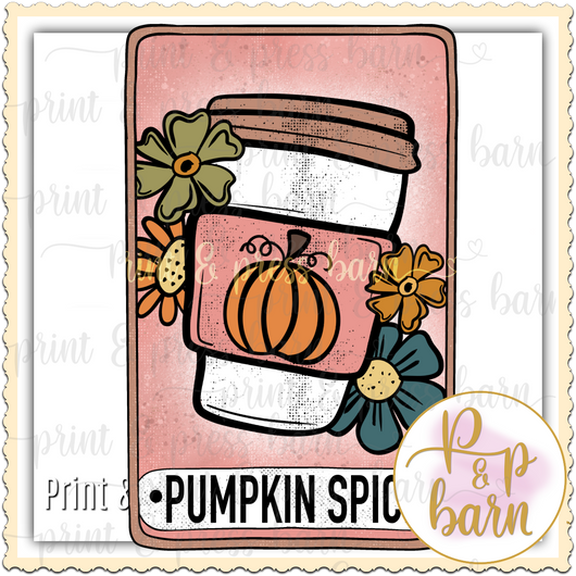 Pumpkin Spice Card