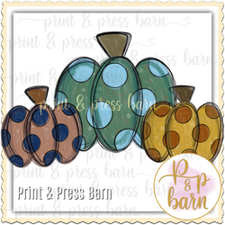 Polka Dot Pumpkin PP