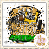 Panther School Spirit- Gold