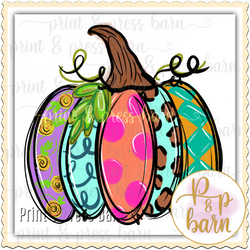 Colorful Pumpkin