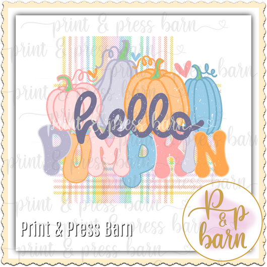 Hello Pumpkin- pastel