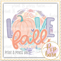 Love Fall- pastel