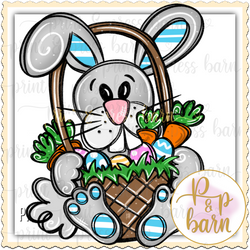 Boy Bunny Basket