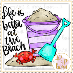 Beach Pail- purple