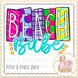 Beach Babe Blocks