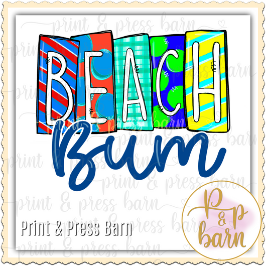 Beach Bum Blocks