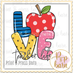 Love Teacher Apple