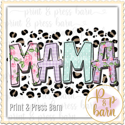 Mama Spring Leopard Floral