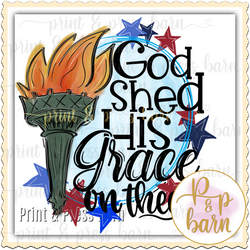 God Shed his grace on thee