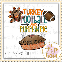 Turkey Football and Pie