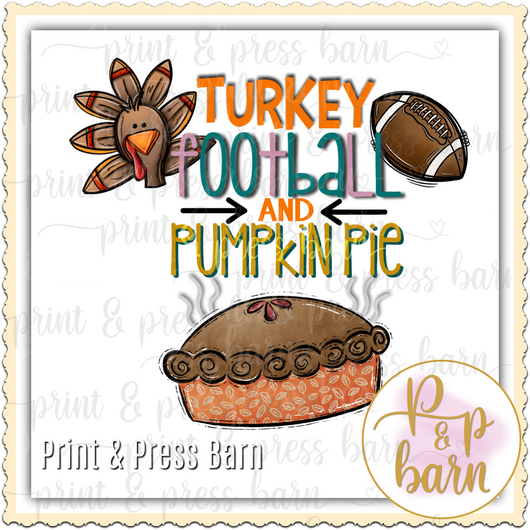 Turkey Football and Pie