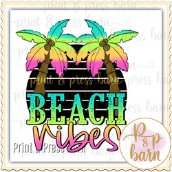 Beach Vibes Palm Trees