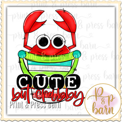 Cute But Crabby- Red