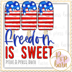 Freedom is sweet