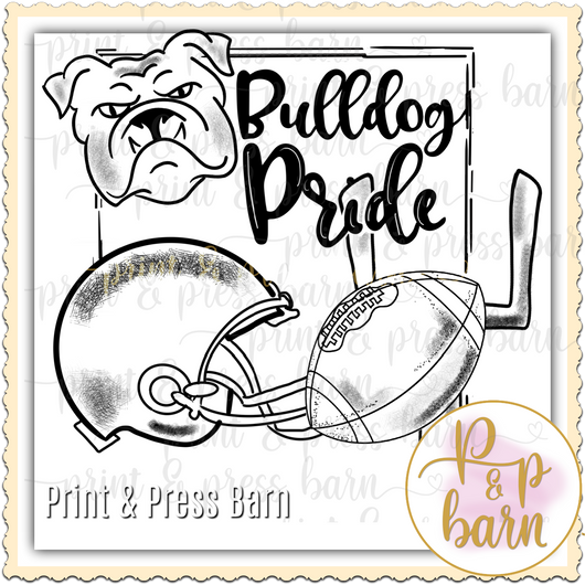Bulldog Pride- BW