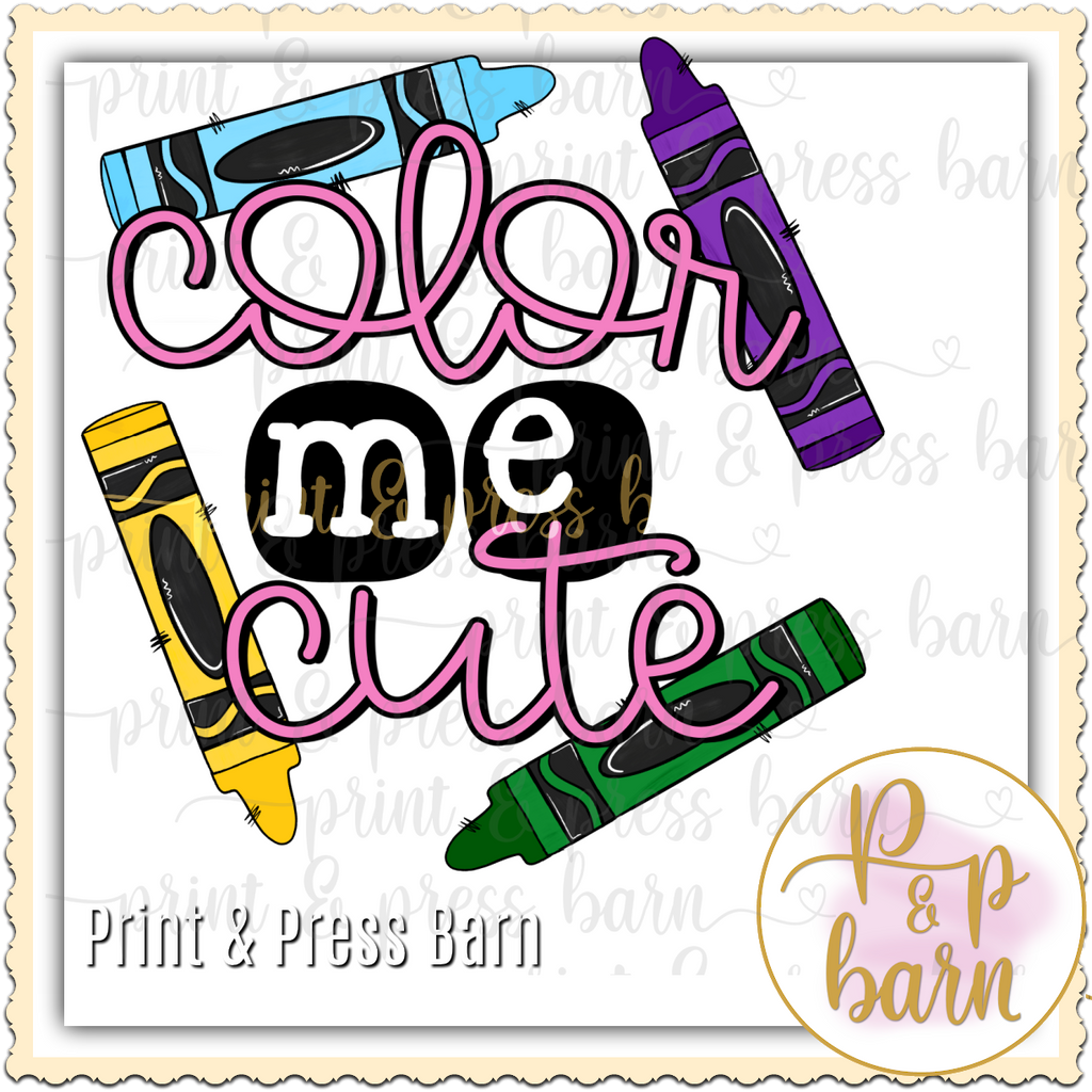 Color Me Cute – Print & Press Barn