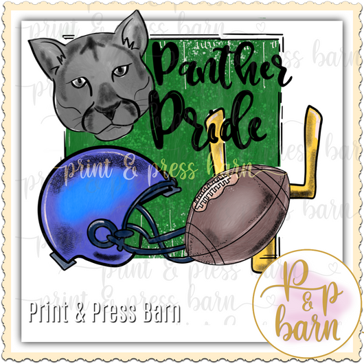 Panther Pride- Blue