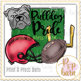 Bulldog Pride- Red
