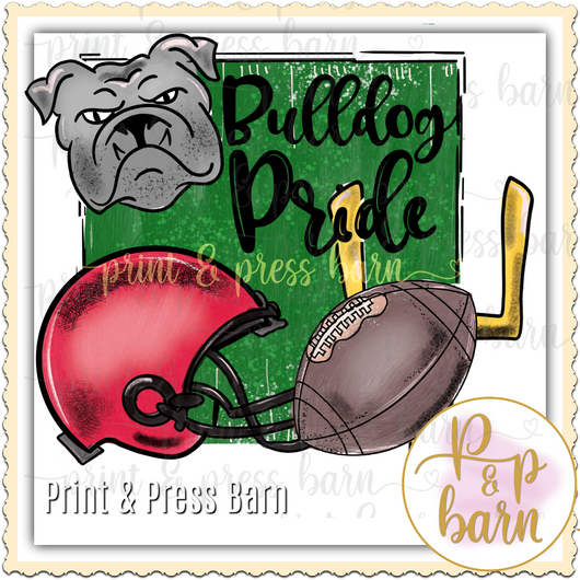 Bulldog Pride- Red