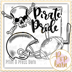 Pirate Pride- BW