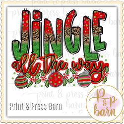 Jingle All the Way Tri color