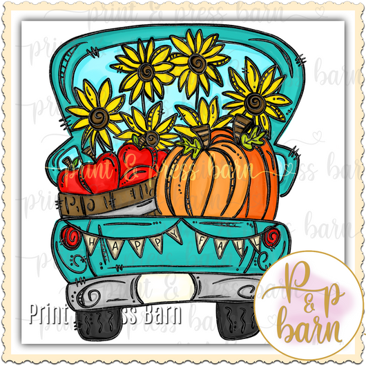 Happy Fall Truck