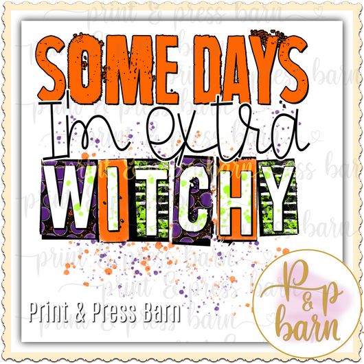 Somedays I'm extra witchy