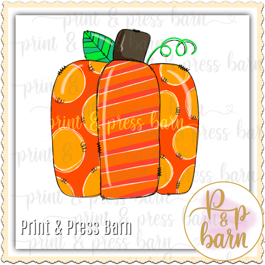 Orange box pumpkin - G