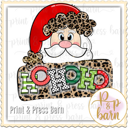 Leopard Santa Ho Ho Ho 2