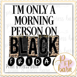 Black Friday 102